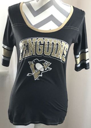 Sidney Crosby 87 Pittsburgh Penguins Jersey Shirt Womens Medium Pro Edge NHL 3