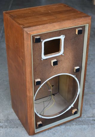 The Advent Loudspeaker - Large Advent Walnut (ola) Cabinet Only