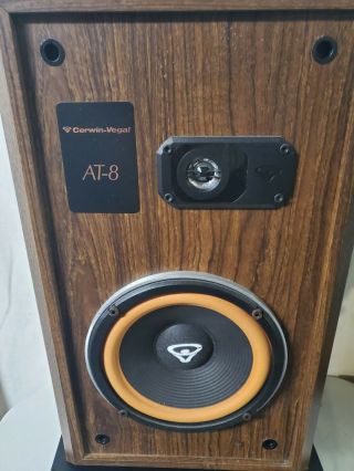 One Cerwin Vega At - 8 Vintage Home Speaker