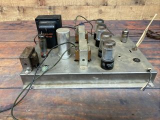 Vintage Stromberg Carlson Tube Amplifier From Console Radio