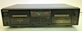 Sony Tc - We475 Cassette Tape Deck Player Recorder Great No Remot