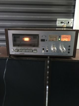Vintage Pioneer Ct - F6262 Stereo Cassette Deck,  (only)