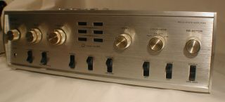 Vintage Knight Model Kg - 895 All - Transistor Solid State Stereo Amplifier - Rare