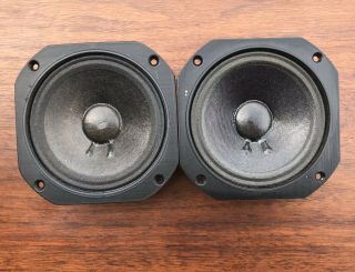 A,  Pair (2) Jbl Midrange Speaker Drivers 104h - 2 5.  1 / 5.  5 Dcr