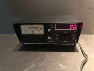 Wawasee Jb - 1002 Fc/m Watt Swr/ham Radio Power Meter Frequency Counter Powers On