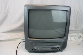 Memorex 13 " Color Television With Video Cassette Recorder Tv Vcr Mvt2135b