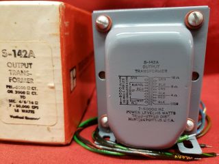 Triad S - 142A Tube Power Amplifier Output Transformer [NOS] 3