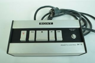 Sony Rm - 16 Remote Control For Reel To Reel