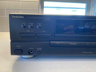 Vintage Technics Sa - Ex140 Am/fm Stereo Receiver Class H With Remote