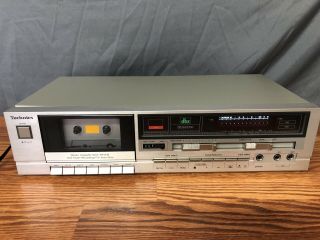 Vintage Technics Rs - B18 Stereo Cassette Tape Deck Player Recorder