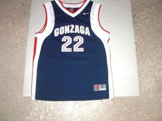 Gonzaga 22 Nike Basketball Jersey Youth Small