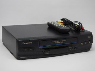 Panasonic Pv - V4520 Vhs Vcr Player Recorder W/remote