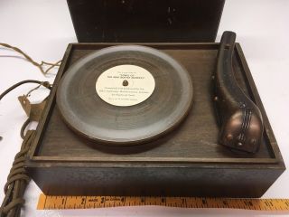 Rca Victor Model R - 93 - A Record Player Wood Phonograph 1937 Vintage Antique 7watt