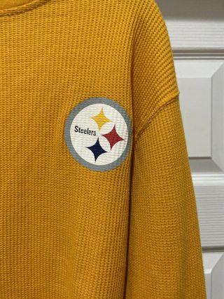 Authentic NFL Apparel Vintage Pittsburg Steelers Pullover Men’s Size XL 2