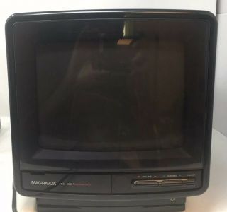 Vtg.  1987 Magnavox Perfect View 9 " Portable Color Tv Television
