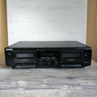 Vintage Sony Stereo Dual Cassette Deck Tc - We305 Great