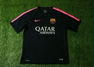 Barcelona Barca 2014/2015 Football Shirt Jersey Training Nike Size L