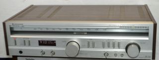 Vintage Kenwood Kr - 720 Am Fm Stereo Receiver Tuner Amplifier 40 Watts - Japan