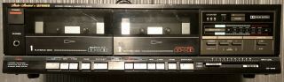 Vintage Studio Standard By Fisher Cr - W46 Stereo Double Cassette Deck Dolby Sys