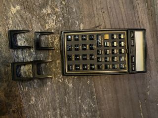Vintage Hp Hewlett - Packard Calculator
