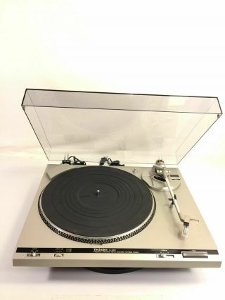 Technics Vintage Turntable Belt Drive Record Player Model Sl - B200 Made In Japan