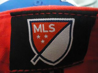 Fanatics D.  C.  United MLS Men’s Red StrapBack Baseball Cap Hat Cotton OS 3