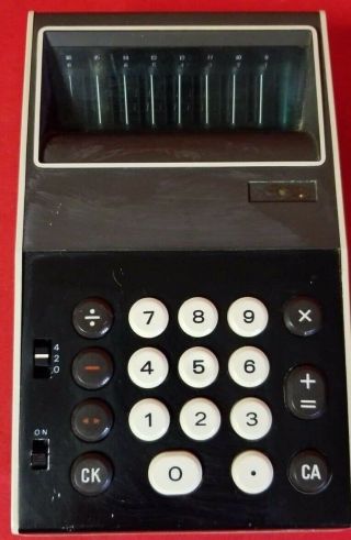 Sanyo Icc - 802d Ultra Rare " Ghostbuster " Vintage Calculator Japan No Charger