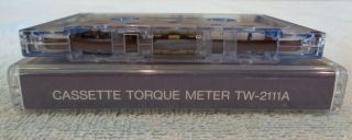 Sony Cassette Torque Meter Test Tape,  TW - 2111A 3
