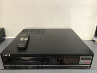 Sony Betamax Sl - 100 - - With Remote