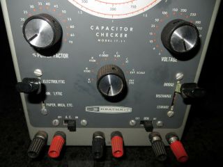 Heathkit IT - 11 Capacitor Checker for Repair 2