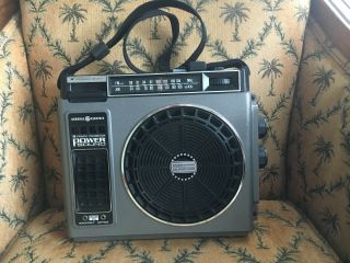 General Electric Ge 3 - 5510a Portable 8 - Track Player Am/fm Radio