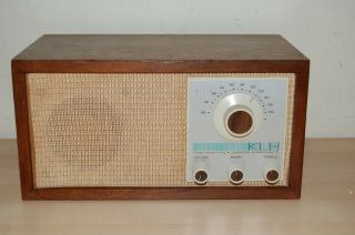 Vintage Klh Model Twenty One 21 Fm Table Radio
