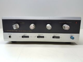 Vintage Lafayette Solid State La - 324a Stereo Amplifier