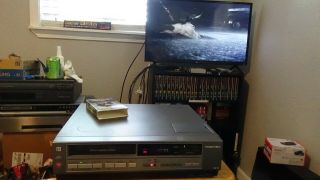 Toshiba Betamax Vcr Model V - M415 Restored W/remote & 1 Beta Movie