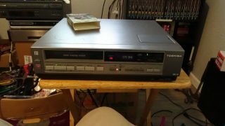 Toshiba Betamax VCR Model V - M415 Restored W/Remote & 1 Beta Movie 3