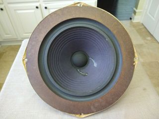 Vintage Advent Loudspeaker Woofer w/Masonite ring / Refoamed /VG Cond. 2