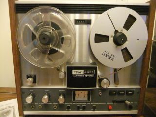 Teac A - 1250 Reel To Reel Tape Deck W/ Auto - Reverse For Parts/repair?