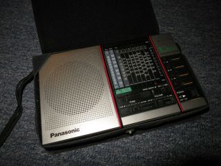 Vintage Panasonic Rf - B50l 10 - Band Shortwave Receiver Radio Fm Mw Lw Rare Japan