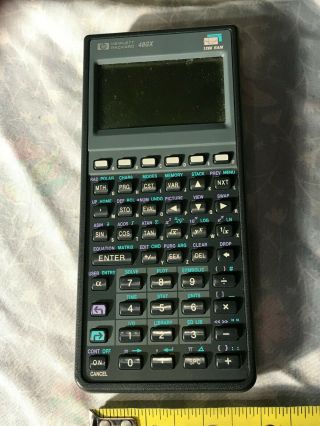 Hp 48gx Graphing Calculator With Case