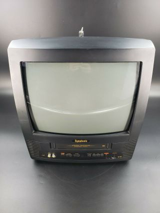 Symphonic Tv Vcr Combo Player 13 " Gaming Television No Remote