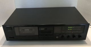 Yamaha Natural Sound Stereo Cassette Deck Model Kx - 200u Fantastic Sound (