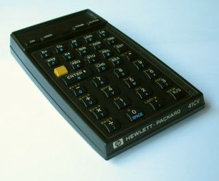 Hp Hewlett Packard 41cv Scientific Calculator