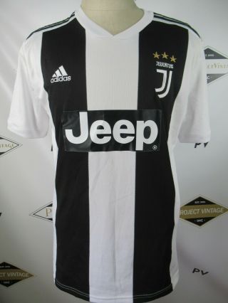G2874 Adidas Juventus 7 Ronaldo Uefa Champions League Football Soccer Jersey Xl