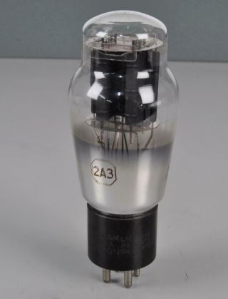 Engraved Rca Cunningham 2a3 Tube With Spring Hung Filament J47