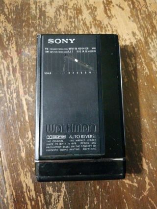 Sony Walkman Model Wm - F100 Iii