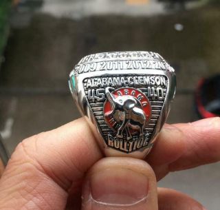 2015 Alabama Crimson Tide Sec National Team Ring Fan Men Gift 2