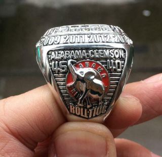 2015 Alabama Crimson Tide Sec National Team Ring Fan Men Gift 3