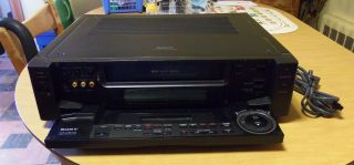 Sony Slv - R1000 S - Vhs Vcr Video Cassette Recorder Svhs Vhs -