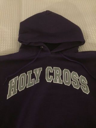 College Of Holy Cross Crusaders Hoodie (m) Pre - Owned By Tcx