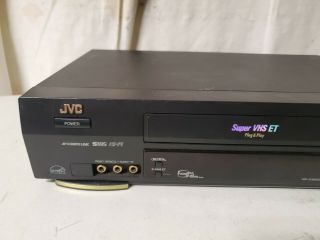 JVC HR - S3800U VHS ET VCR Player SVHS HIFI NO Remote 2
